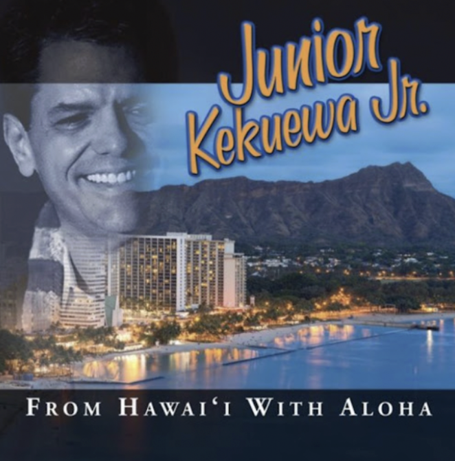 From Hawaiʻi With Aloha album cover by Junior Kekuewa Jr.